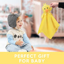 Pro Goleem Duck Security Blanket Soft Yellow Baby Lovey Unisex Lovie Baby Gifts for Newborn Toddler Snuggle Toy Stuffed Animal 16 Inch by TinyTreasures Baby Boutique