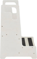 ECR4Kids Reach-Up Step Stool with Handles, Kids Furniture, White Wash by TinyTreasures Baby Boutique