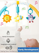 Pau1Hami1ton Baby Stroller Arch Toys, Car Seat Toys,Bouncer Toy Bar/Mobile for Bassinet,Adjustable Baby Hanging Toys Fit for Crib Bed,Stroller,Car Seat,Baby Gifts.S-19(Sloth) by TinyTreasures Baby Boutique
