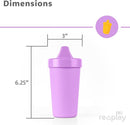 Re-Play Sippy Cups for Toddlers - 10 Oz. Reusable Spill Proof Cups for Kids, Dishwasher/Microwave Safe - Made in USA - Set of 3-3.13" x 6.25" - Princess by TinyTreasures Baby Boutique