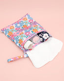ALVABABY 3 Cloth Diaper Wet Dry Bags Waterproof Reusable with Two Zippered Pockets Travel Beach Pool Daycare Soiled Baby Items Yoga Gym Bag for Swimsuits or Wet Clothes Small medium Large 3L-SML07 by TinyTreasures Baby Boutique
