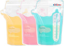 Breastmilk Storage Bags(180 Count)，8oz Milk Storage Bags for Breastfeeding，BPA Free with Easy Pour Spout, Self Standing, for Refrigeration and Freezing by TinyTreasures Baby Boutique