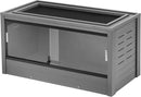 New Age Pet ECOFLEX 36" Mojave Reptile Lounge -Durable Wood Plastic Composite Habitat with Ventilation, Removable Glass Doors & Lock, Easy Assembly, for Tortoises, Snakes, Iguanas by CozyNest Decor