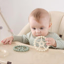3 Pack Ring Teether Baby Infant Toys, Baby Essentials, Silicone Teething Ring Toys for Babies 0-6 Months, Seposeve Toddler Teethers 6-12 Months 12-24 Months, Infant Teething Relief, Green Blue White by TinyTreasures Baby Boutique