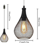 JHY DESIGN Hanging Lamp Battery Operated Cordless Hanging Light Great for Parties Patio Events for Indoors Outdoors(Teardrop Shape) by GreenHaven Gardens
