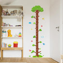 Tree Self-adheve Vinyl Nursery Wall Decal Baby Growth Chart Sticker for Bedroom Play Room by TinyTreasures Baby Boutique