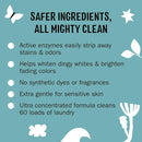 Molly's Suds Unscented Super Powder Detergent | Extra Strength Laundry Soap, Stain Fighting | Sensitive Skin | Simple, Effective Ingredients | 60 Loads by CozyNest Decor