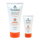 Prebiotic Mineral Sunscreen SPF 50 for Kids & Baby, Face & Body Sun Protection, Reef Safe, Non-Toxic Zinc Oxide Broad Spectrum, Water-Resistant, No White Cast, Travel Size 1.7oz & 6oz Bundle by TinyTreasures Baby Boutique