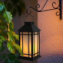 13-Inch IP65 Waterproof Battery-Powered Outdoor Lantern with Led Flameless Candle and 6-Hour Timer - Decorative Lantern for Patio & Garden(2 Pack) by GreenHaven Gardens