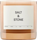SALT & STONE Scented Candle for Women & Men | Hand-Poured, Aromatic & Fragrant | Coconut & Soy Blend Wax | 100% Cotton Wick | Long-Lasting 50 Hour Burn Time (8.5 oz) (Black Rose & Vetiver) by CozyNest Decor