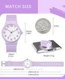 Kids Analog Watch Boys Girls, 30M Waterproof, Sports Watch for Boys, Easy to Read Children's Thin Dial Wrist Watches with Soft Band, for Ages 5-15 Kids Great Birthday Gifts Christmas Day by TinyTreasures Baby Boutique