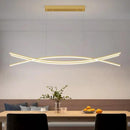 Modern Chandelier with 1%-100% Dimmable, Suitable for Dining Room, Bedroom and Living Room(Gold) by CozyNest Decor
