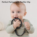 3 Pack Ring Teether, Silicone Teething Ring Toys for Babies 6 Months, Seposeve Baby Teethers 6-12 Months 12-24 Months, Easy to Grasp Toy for Baby Teething Relief by TinyTreasures Baby Boutique