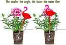 Adabocute Plant Watering Globes, Flamingo Self Watering Globes, Glass Self Watering Planter Insert, Gradient Hot Pink Plant Watering Devices, Automatic Plant Waterer Indoor, Watering Bulbs, 2 Pack by GreenHaven Gardens