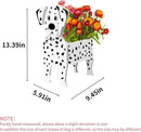 Dalmatian Dog Planter Plant Pots,Cute Garden Dog Flower Planter,Dog Planters Birthday Gifts for Women,Office,Indoor/Outdoor Decor（9.45 * 5.91 * 13.35in） by GreenHaven Gardens