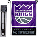 WinCraft Sacramento Kings Garden Flag with Stand Holder by GreenHaven Gardens