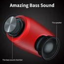 Bluetooth Speaker,MusiBaby Wireless,Outdoor, Waterproof,Portable Speaker,Dual Pairing, Bluetooth 5.0,Loud Stereo,Booming Bass,24H Playtime for Home&Party,Gifts(Pure Red) by TinyTreasures Baby Boutique