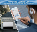 Smart Garage Door Opener - Universal WiFi Remote Controller Compatible with Alexa, Google Home, iPhone, Siri, Android, Door Left Open Alert, Door Security Systems, Updated Model by GreenHaven Gardens
