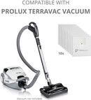 6 pack of HEPA bags and 2 Post Filters for the Prolux Phantom and TerraVac Canister Vacuum Cleaners