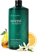 Aromaplan Scents, Clean Smelling Essential Oils, Clean House (16 Fl Oz /473ml)-Fresh Scent Essential Oil for Diffuser, USA Fragrance, Bigger Bottle, Bolder Aroma & Longer Lasting by CozyNest Decor