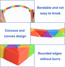 GOLDGE 40 Pack Mini Fidget Snake Cube Puzzle Toys - Party Favors & Goodie Bag Fillers, Travel Toys for Kids Ages 4-8, Rainbow Colors - Bulk Birthday & Back to School Gifts - Stocking Stuffers by TinyTreasures Baby Boutique