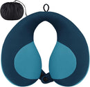 INFANZIA Chin Supporting Travel Neck Pillow, Comfortably Supports and Helps Support Head and Neck - Gifts for Toddler/Child/Kids, Blue by TinyTreasures Baby Boutique