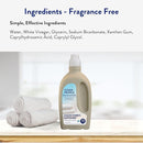 The Clean People Liquid Fabric Softener - Softens & Removes Static Cling - Vegan (50 Fl Oz, Fragrance Free) by TinyTreasures Baby Boutique