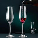 6 oz Champagne Flutes Glass, Wine Flutes Set of 12, for Champagne, Wine, High-End Banquets, Parties, Bars, Weddings, Gifts (12pcs) by CozyNest Decor