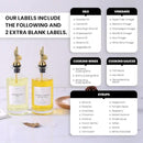 Molimoli Oil and Vinegar Dispenser with Metal Pour Spout, Weighted Pourer, Glass Bottle Dispenser for Kitchen, Olive Oil Cruet, Glass Olive Oil Bottle | 350ml, Set of 2 by CozyNest Decor