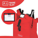 Travel Stroller Bag for Airplane, Red, 47" H x 24" W x 15" D, Fits Most Large, Single, Double, Jogging Strollers,Waterproof, Heavy-Duty Protection, Easy-to-Carry Design by TinyTreasures Baby Boutique