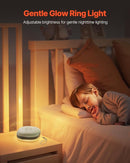 VEVOR Sound Machine, 21 Soothing Sleep Sounds, 3-in-1 Portable and Hangable White Noise Sound Machine with Auto-Off Timer, Soft Ring Light and Memory Function, for Baby, Adults, Home, Office & Travel by TinyTreasures Baby Boutique