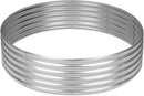 OUSHENG 4x4x1ft Round Galvanized Raised Garden Beds Outdoor, Steel Fire Pit Ring Flower Planter Large Metal Above Ground Boxes Kit for Gardening Vegetables Outside by GreenHaven Gardens