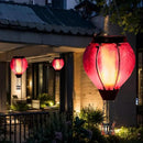 Starsoul Purple Hot Air Balloon Solar Lantern with Flickering Flame Light Glass Solar Powered Hot Air Balloon Lamp Waterproof Hanging Hot Air Balloon Led Lights by GreenHaven Gardens