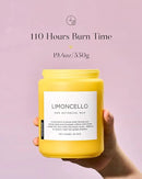 M&SENSE Limocello Summer Scented Candle, 19.4oz 110 Hours Long Lasting Burn Non Toxic Natural Soy Wax Lemon Highly Scented for Home Decor, 2 Wick Relaxing Candle Gifts for Yoga Spa Meditation by CozyNest Decor