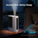 Dreo 6L Humidifier Large Room, Warm & Cool Mist Humidifiers for Bedroom, 60H Runtime, 12H Timer, Top Fill, Humidity Indicator Light, Baby, Plants, Easy Clean, HM713 by TinyTreasures Baby Boutique