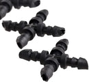 Mtsooning 50PCS Irrigation Cross Connectors for 4/7mm Hose,Barbed Tubing Fittings Kit 4-Way Coupling for Drip Sprinkler Garden Lawn Systems Systems by GreenHaven Gardens