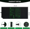 Upgrade 48"x20" Durable Waterproof Seedling Heat Mat with ETL Certified, Warm Hydroponic Heating Pad for Germination,Indoor Plant Gardening and Cutting, Brewing and Seed Starting Greenhouse by GreenHaven Gardens