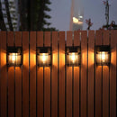Solar Fence Lights, 12 Pack Waterproof Solar Lights Outdoor, Outdoor Solar Lights for Fence Garden Yard Step Deck Stairs by GreenHaven Gardens