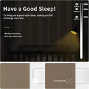 Easy-Going Blackout Curtains for Bedroom, Solid Thermal Insulated Grommet and Noise Reduction Window Drapes, Room Darkening Curtains for Living Room, 2 Panels (34x63 in, Camel) by CozyNest Decor