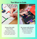 Evo Entry Kit: Interactive Coding Robot, Kids Ages 5+, Includes Color Code Markers, Charging Cable, Zip Case, Access to 700+ STEM Lessons - Educators & Parents, No Coding Experience Required by TinyTreasures Baby Boutique