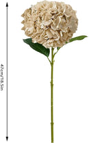 8pcs Fake Flowers Silk Hydrangea Artificial Flowers Bouquets Faux Hydrangea Stems for Home Table Centerpieces Wedding Party Decoration by CozyNest Decor
