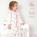 Yoofoss Baby Sleep Sack 6-12 Months Baby Wearable Blanket 100% Organic Cotton 2-Way Zipper TOG 0.5 Toddler Sleeping Sack, Lightweight Sleep Sacks for Babies(Medium) by TinyTreasures Baby Boutique