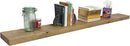 joelsantiques - 72 Inch Wooden Floating Shelves for Wall - 72x8x2 in - Made of Natural Wood - Long FWall Shelves for Bedroom - Perfect for Living Room, Kitchen - Made in USA - Beige by CozyNest Decor