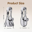 Baby Sling Carrier,Toddler Carrier, 2025 New Baby Sling with Waist Harness,Portable and Lightweight Sling,Non-Slip Hip Seat Carrying 25-60lbs(Grey) by TinyTreasures Baby Boutique