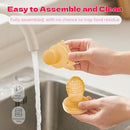 Baby Food Fruit Feeder & Freezer Tray, Auto-Push Fresh Food Feeder Pacifier for Self Feeding, Breastmilk Popsicle Molds for Baby Teething Relief, BPA-Free Silicone, 2 Sizes for 3-12 Months by TinyTreasures Baby Boutique