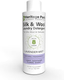 Heritage Park Silk & Wool All-Natural Lavender Mist Scent, pH-Neutral Laundry Detergent - Enzymes-Free, Ultra Concentrated (4 fl oz Trial Size) by TinyTreasures Baby Boutique
