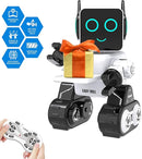 OKK Robot Toy for Kids, Smart RC Robots for Kids with Touch and Sound Control Robotics Intelligent Programmable, Robot Toy with Walking Dancing Singing Talking Transfering Items for Boys Girls (White) by TinyTreasures Baby Boutique