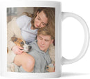 Custom Mug Upload Your Picture Personalized Coffee Mug with Photo Text Name Customized Cup Unique Ideas Gifts for Men Women Mom Dad Girlfriend Halloween Christmas Thanksgiving by TinyTreasures Baby Boutique