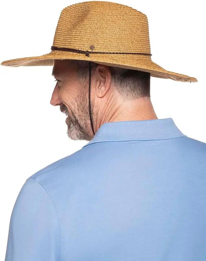 Coolibar UPF 50+ Men's Beach Comber Sun Hat - Sun Protective, photo 4 of 5