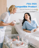 Hands Free Breast Pump MY-381 – Wearable Breastfeeding Pump, Rechargeable Electric Pump with Voice Prompts, 4 Modes & 12 Suction Levels – Portable, BPA-Free, Double Pack (White) by TinyTreasures Baby Boutique